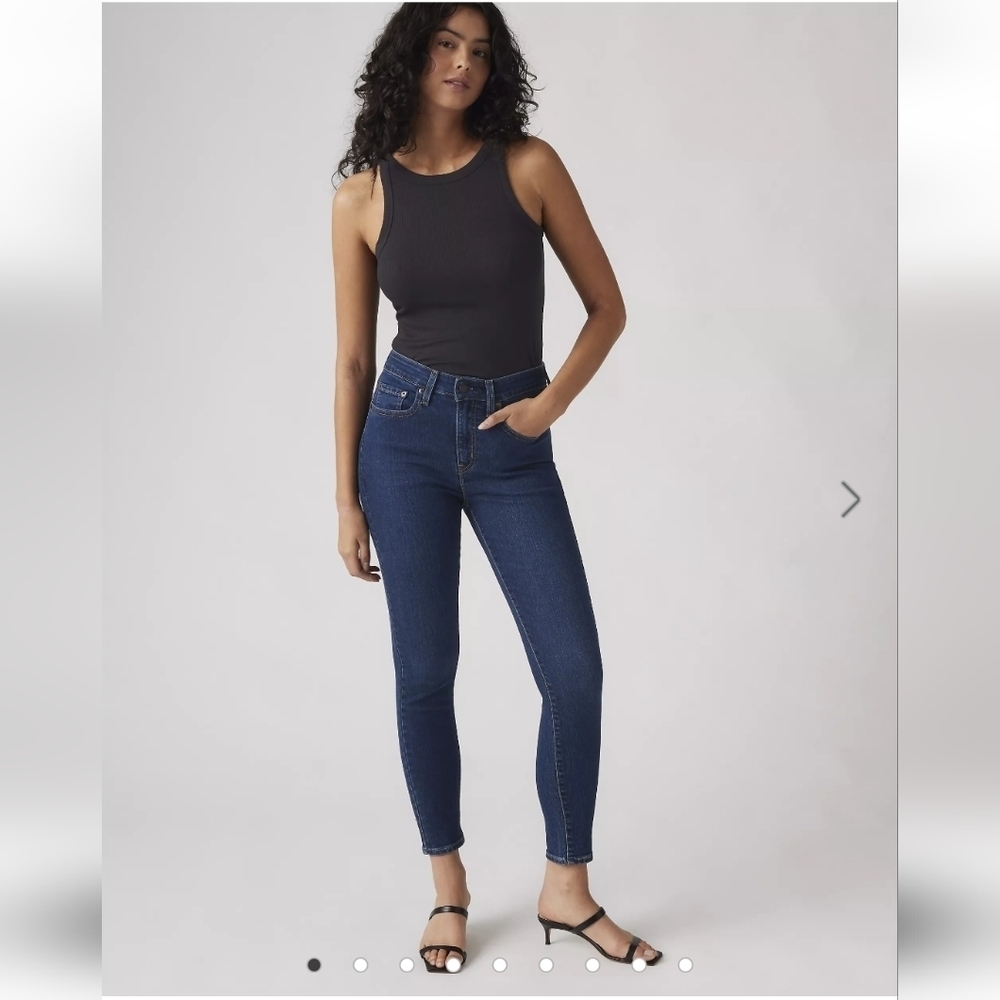 Levi's 721 High Rise Skinny Jeans Women's Blue Size 30